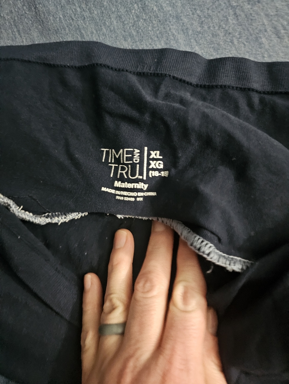 Time and Tru Maternity Jeans XL